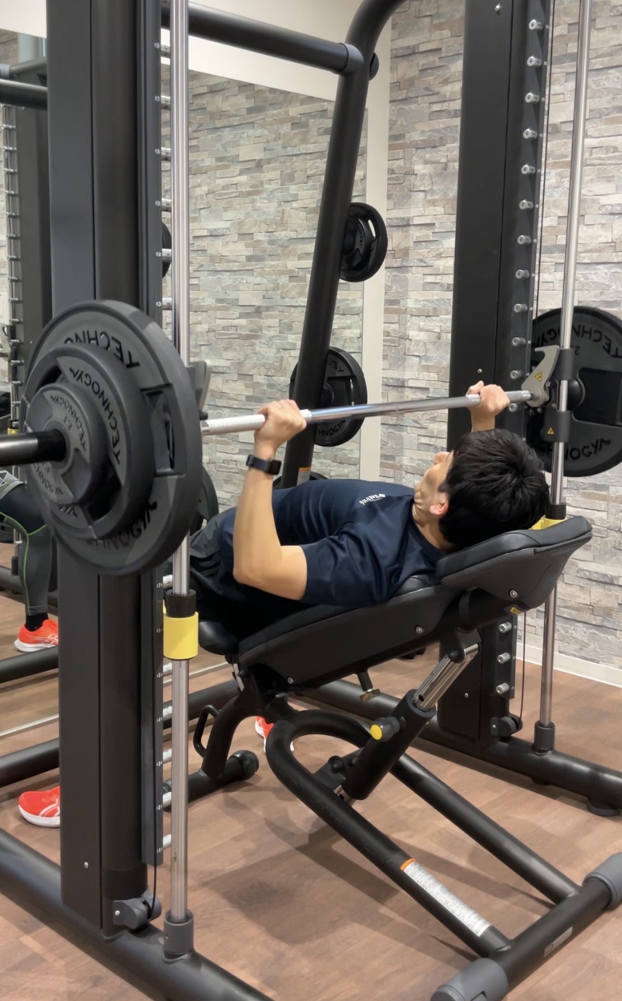 新生活に向けてトレーニング